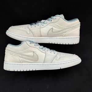 Air Jordan 1 Low “Sail Canvas” W 9.5
